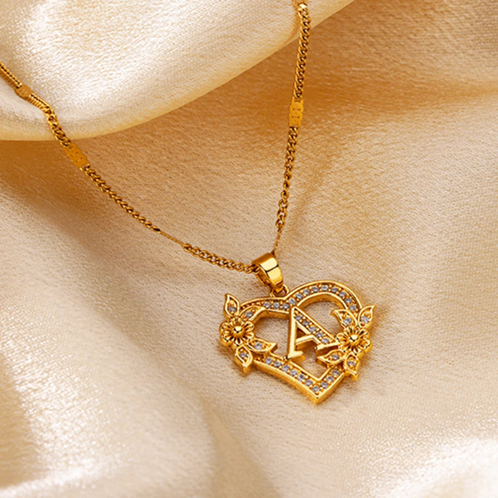 Heart  Gold Necklace