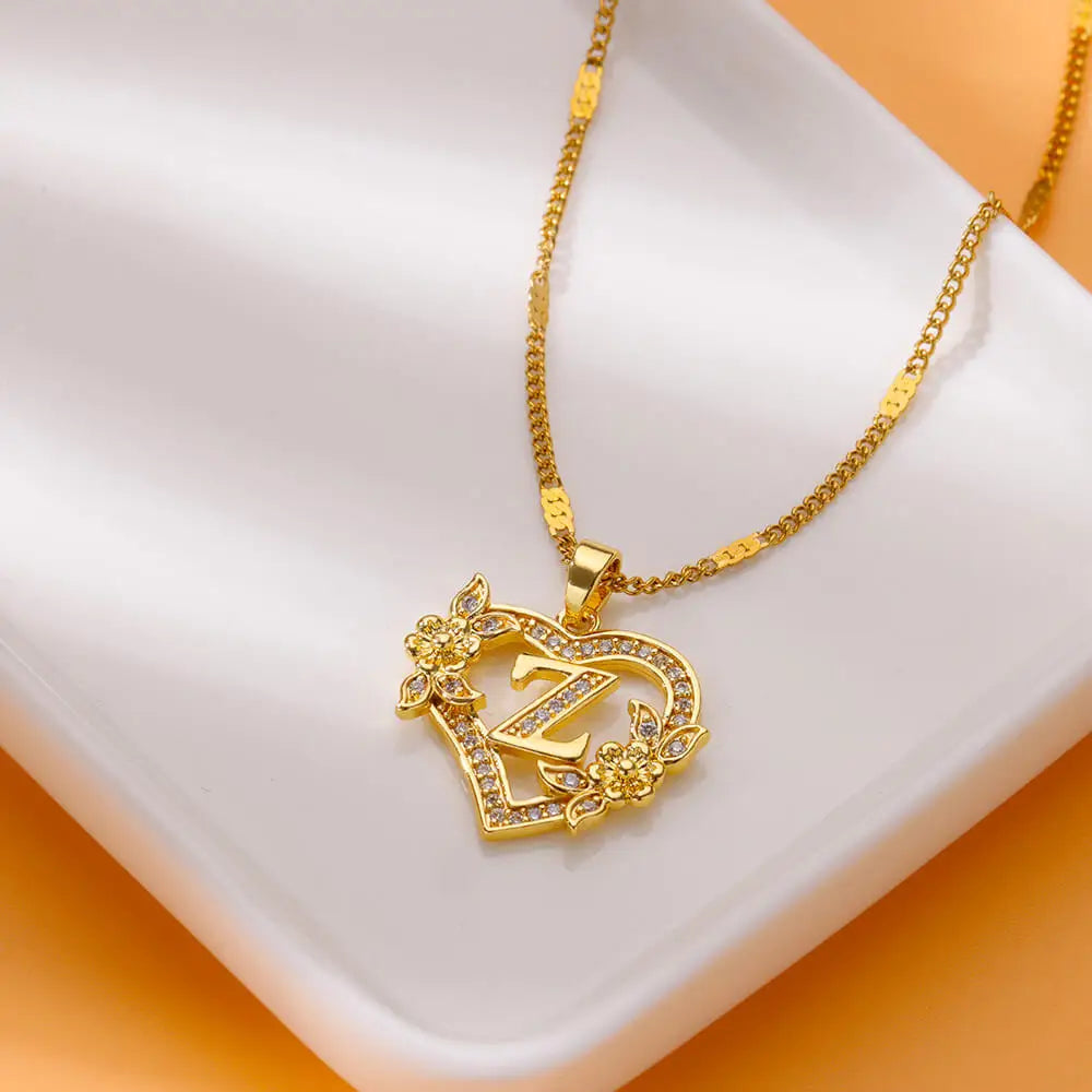 Heart  Gold Necklace