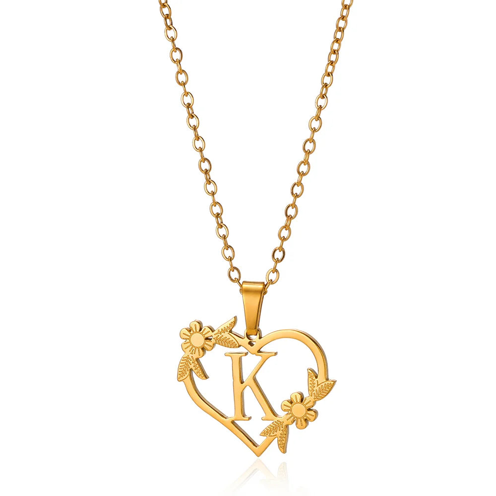 Heart  Gold Necklace