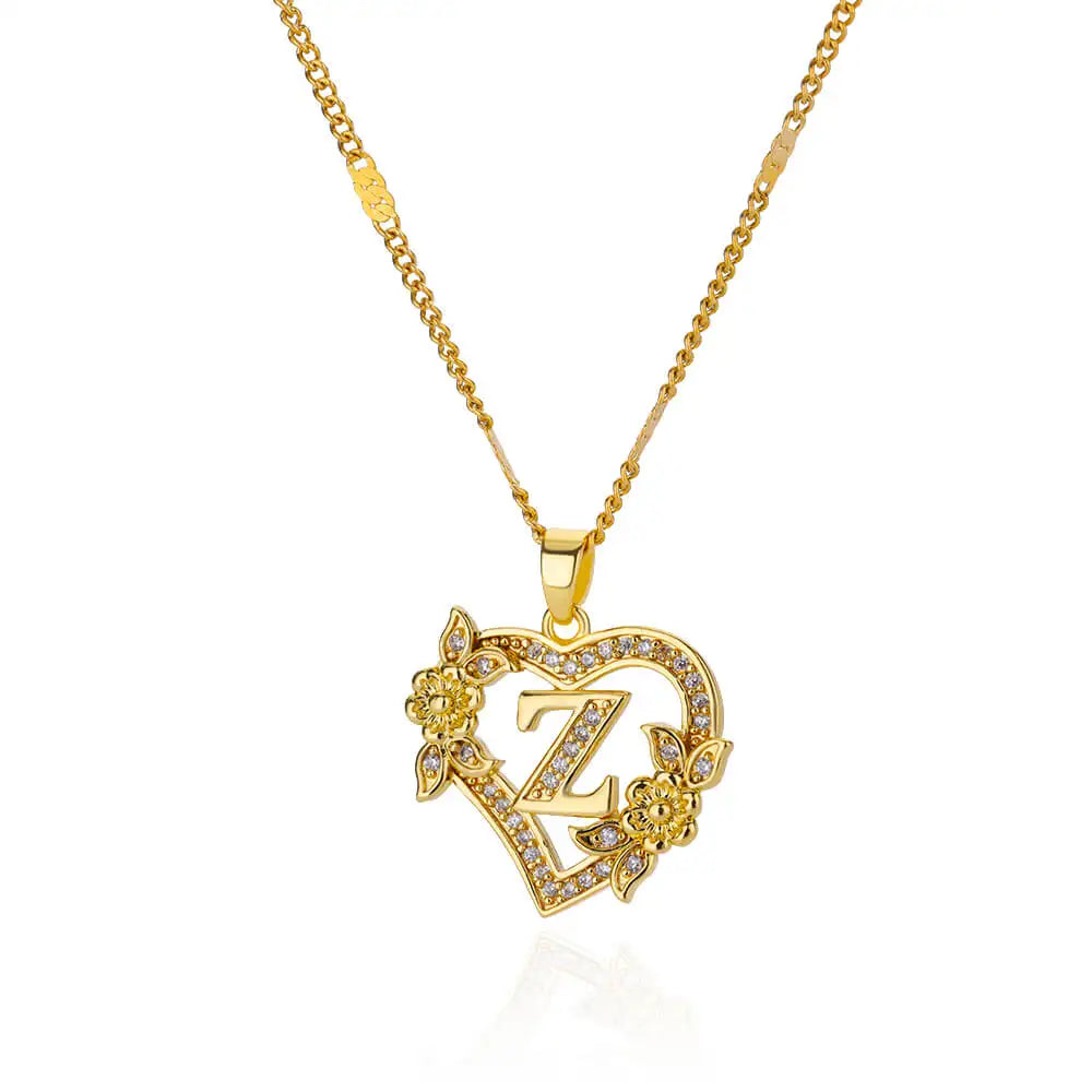 Heart  Gold Necklace