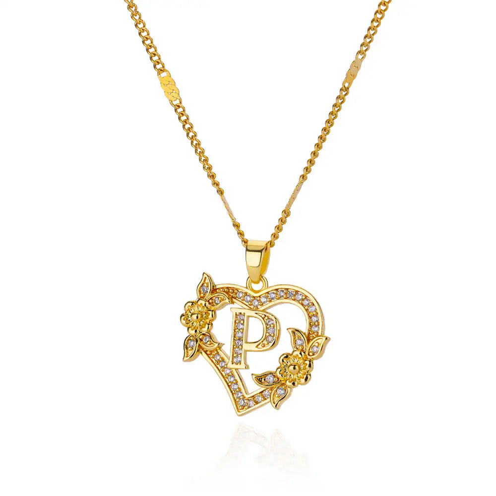 Heart  Gold Necklace