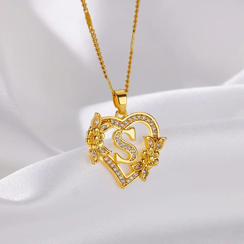 Heart  Gold Necklace