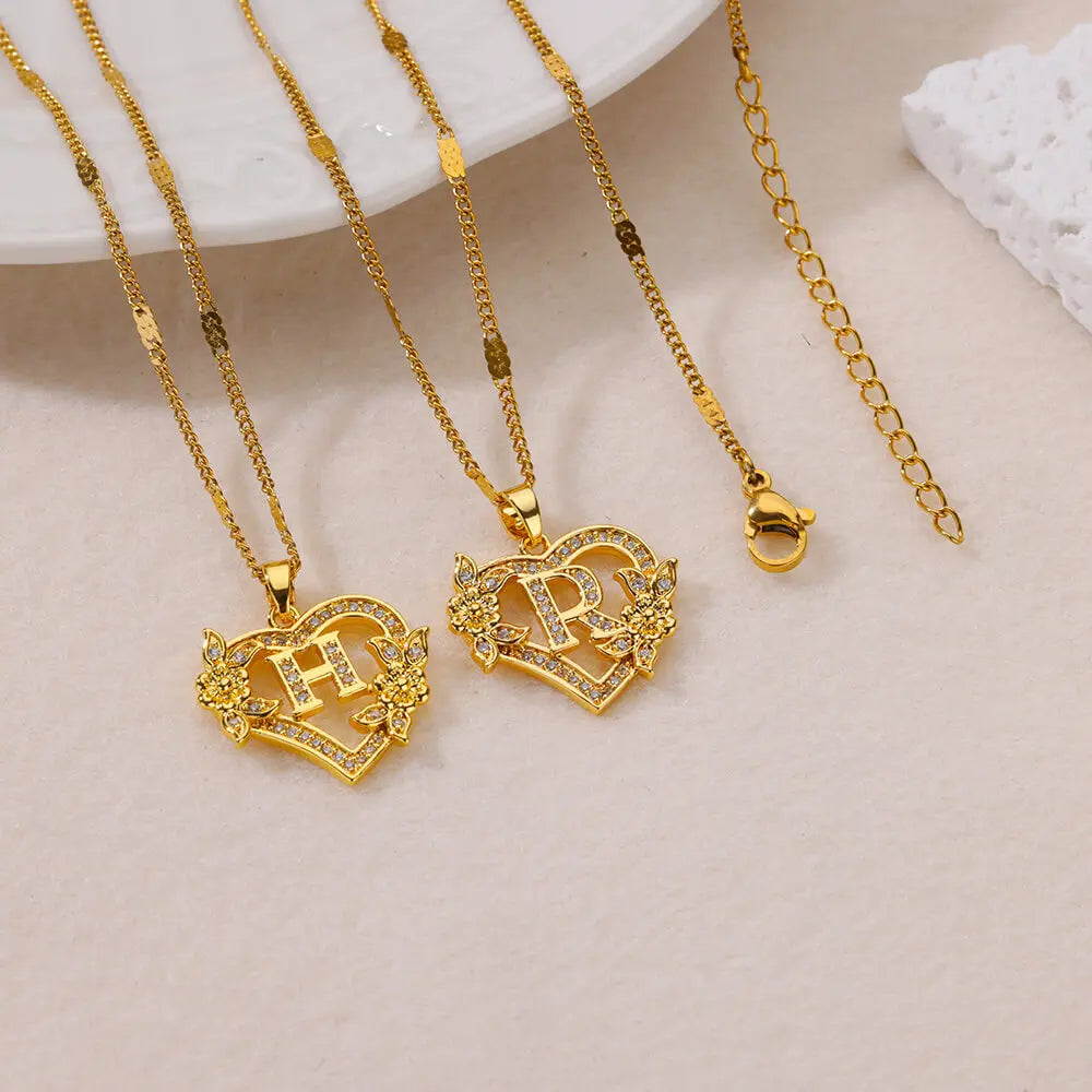 Heart  Gold Necklace