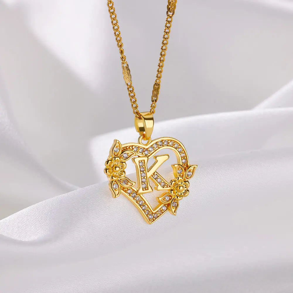 Heart  Gold Necklace