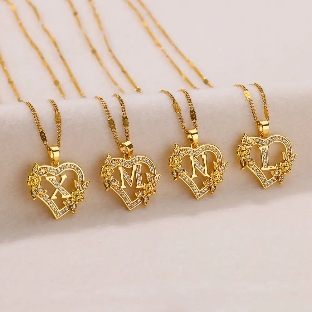 Heart  Gold Necklace