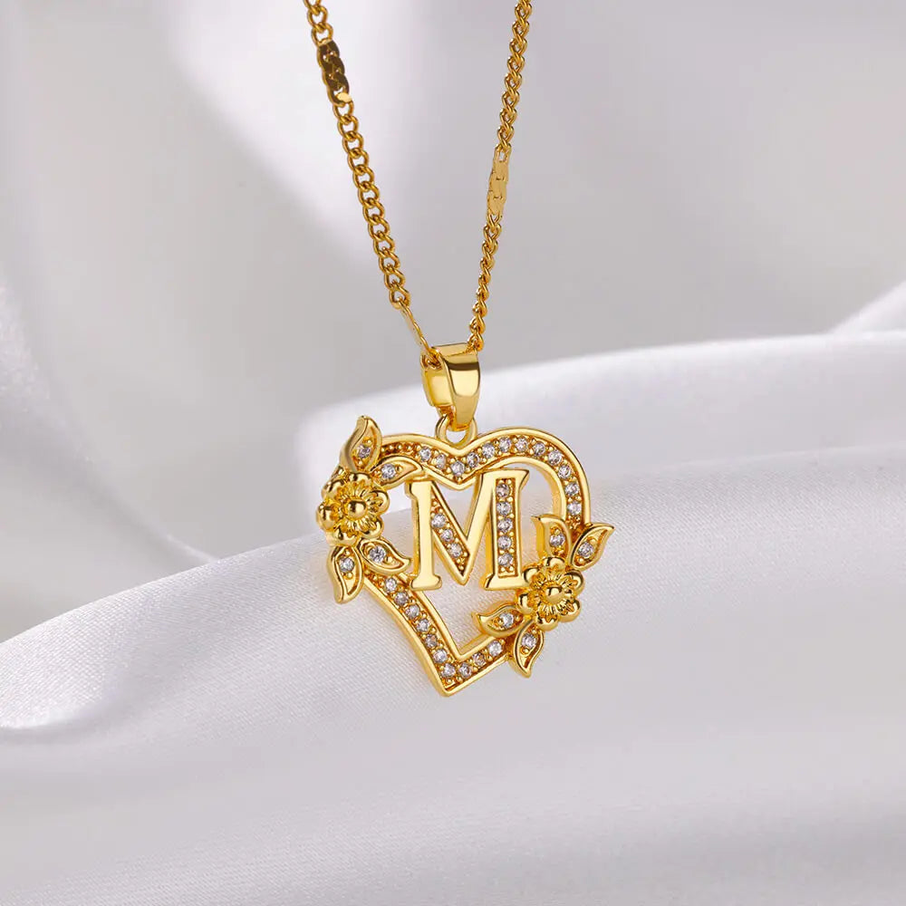 Heart  Gold Necklace