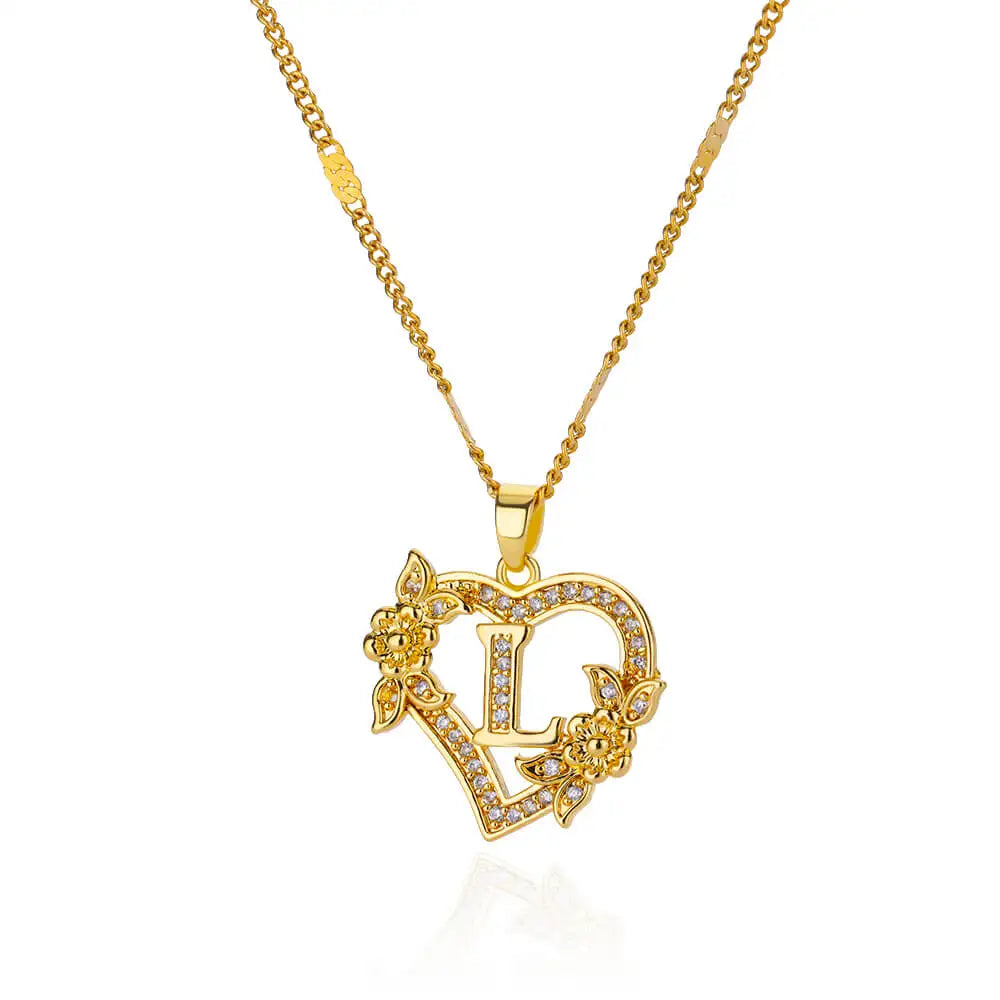 Heart  Gold Necklace