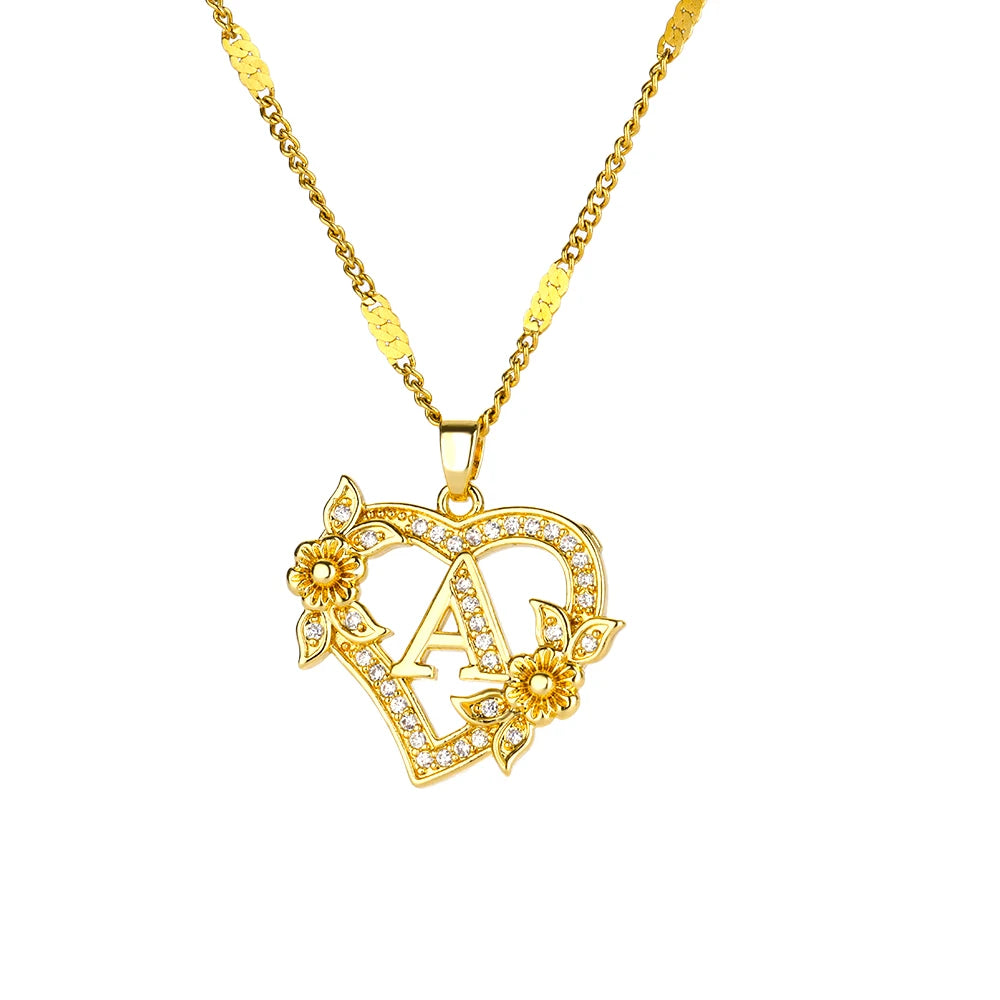 Heart  Gold Necklace