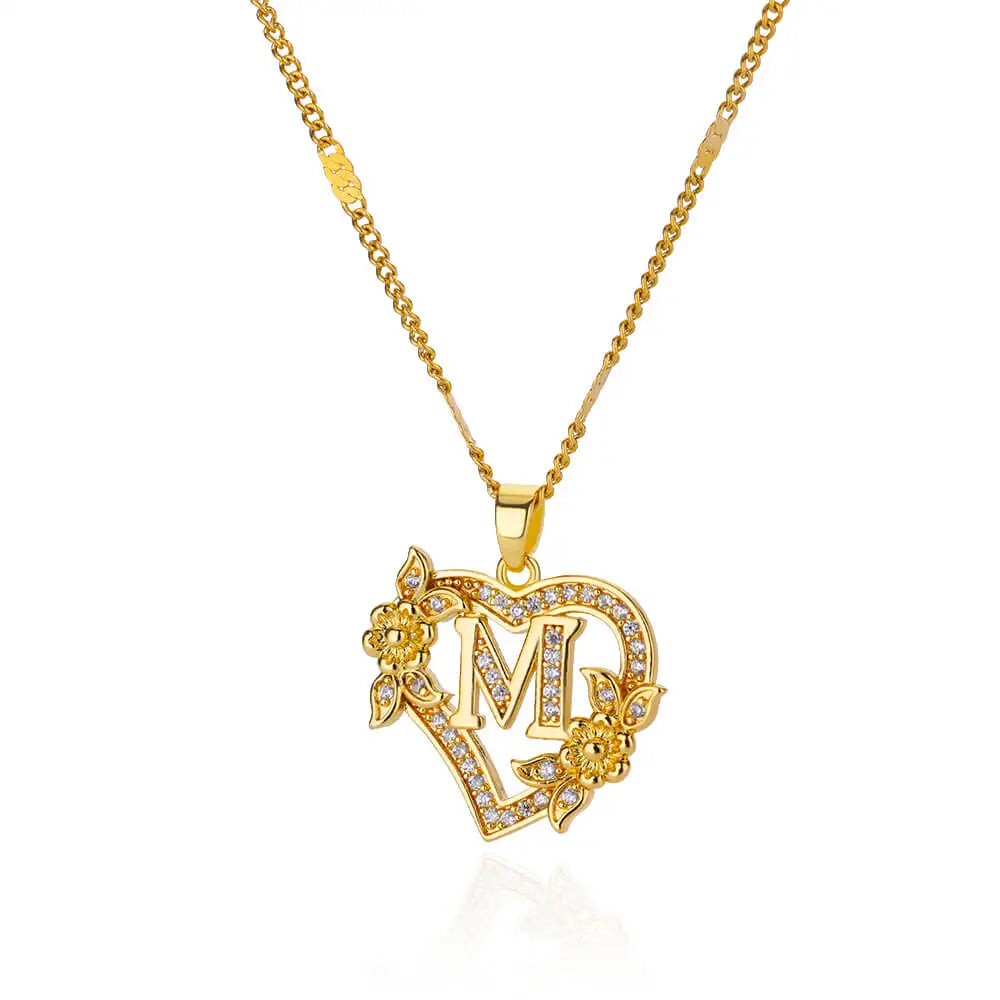 Heart  Gold Necklace