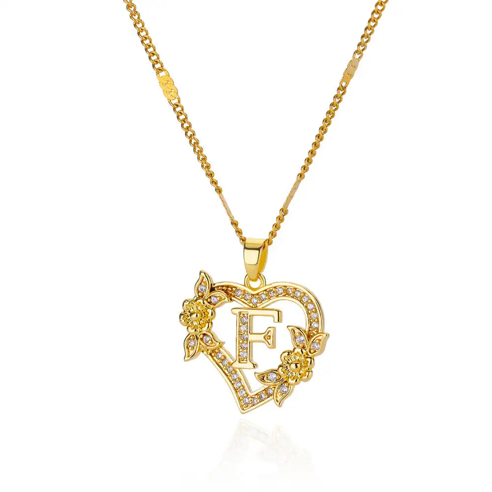 Heart  Gold Necklace